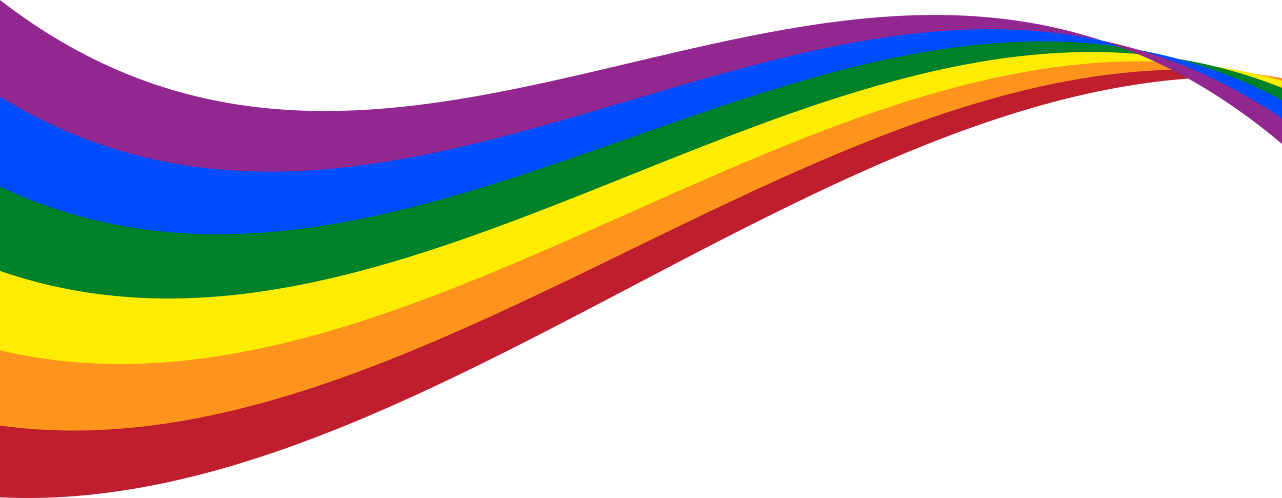 LGBT rainbow color flag